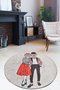 Conceptum Best Couple Alfombra Multicolor 100 cm